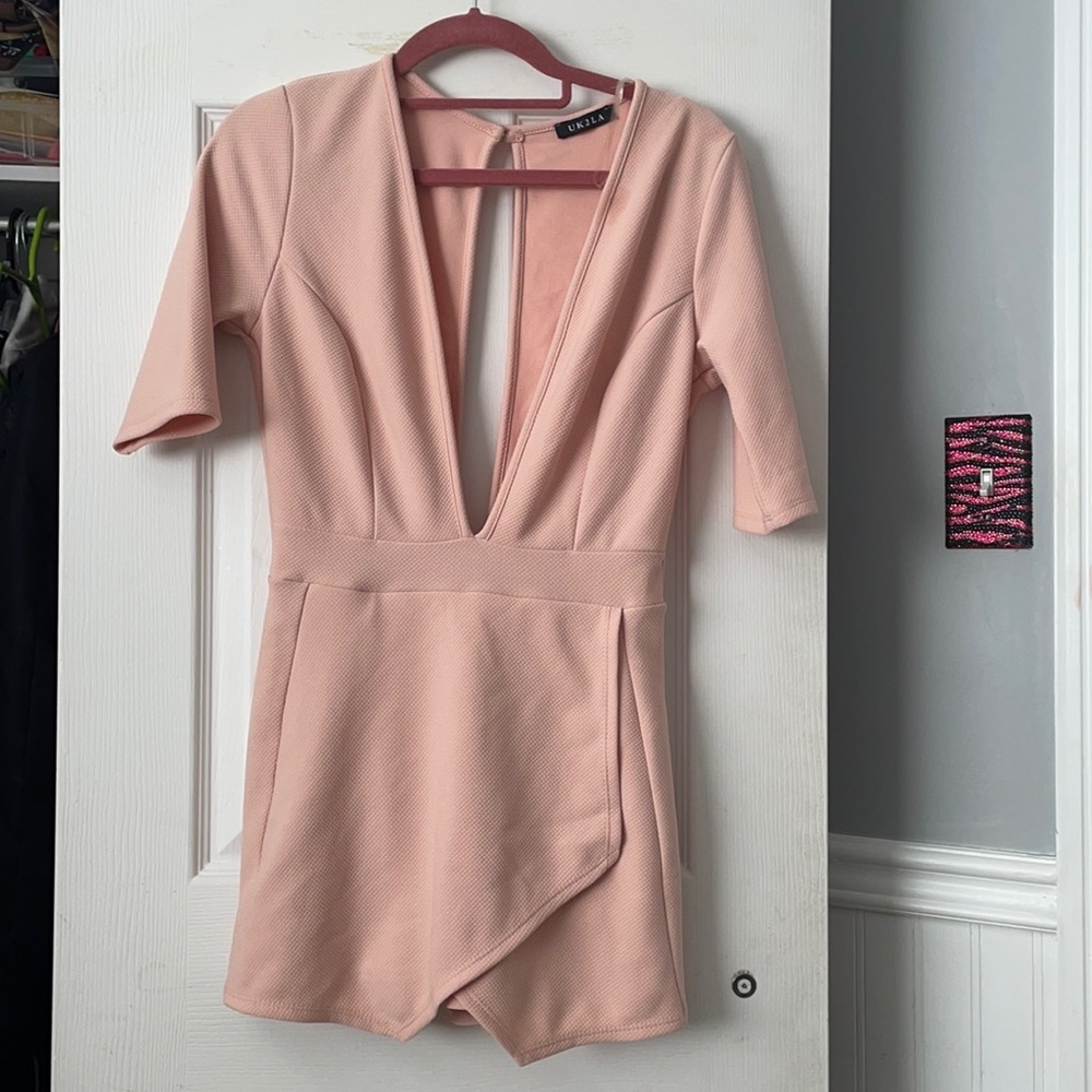 Pink romper